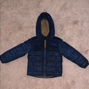 Northface toddler boy jacket 3T reversible